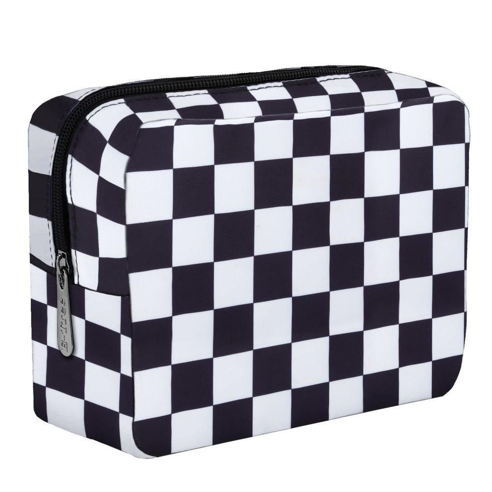 Makeup Bag,big Travel Make Up Pouch,zipper Large Cosmetic Brush Skin Care😌